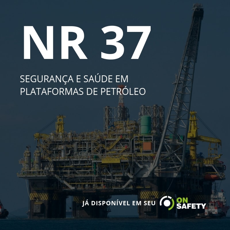 plataforma de petróleo e NR 37