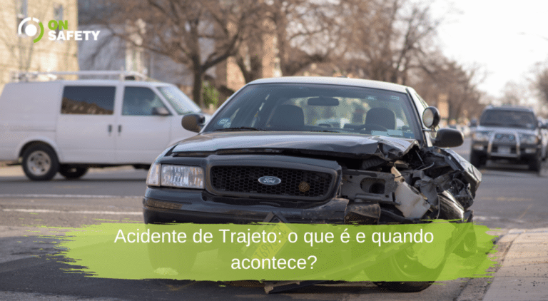 capa acidente de trajeto