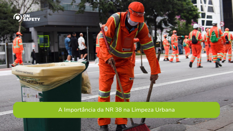 NR38 e a Limpeza Urbana